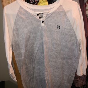 Hurley 1/4 sleeve shirt